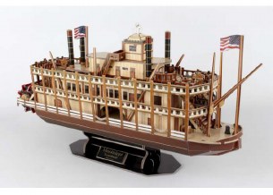 MISSISSIPPI STEAMBOAT 3D PUZZL