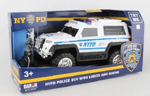 NYPD POLICE SUV LIGHTS & SOUND