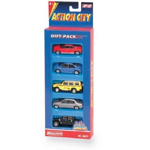 5 ACTION CITY STREET CARS
