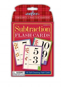 SUBTRACTION FLASH CARDS