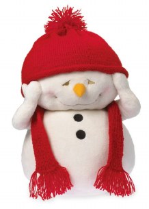 12" BOYDS PLUSH SNOWMAN