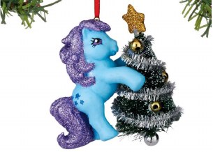 BLUE BELLE HANGING ORNAMENT