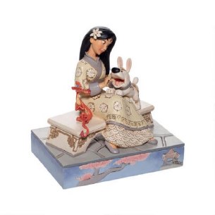 WHITE WOODLAND MULAN