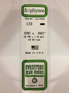 STRIP STYRENE .030X.060