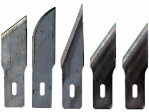 ASSORTED HEAVEY DUTY BLADES