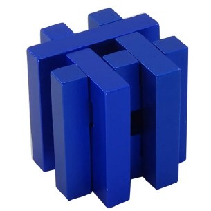 4 PIECE CROSS HATCH PUZZLE