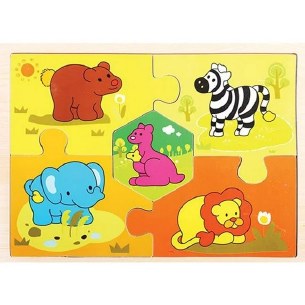 WILD ANIMAL JIGSAW