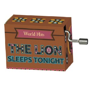 MUSIC BOX -LION SLEEPS TONIGHT