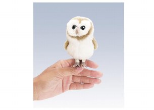 MINI BARN OWL FINGER PUPPET