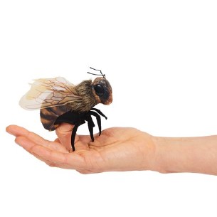 MINI BEE FINGER PUPPET