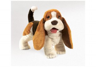 BASSET HOUND PUPPET