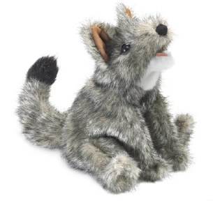 SMALL COYOTE PUPPET