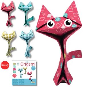 ORIGAMI FUNNY CATS