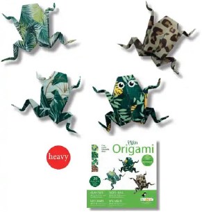 ORIGAMI FUNNY FROGS