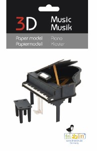 PAPER MODEL: PIANO