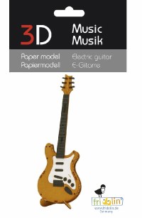 PAPER MODEL: Guitar
