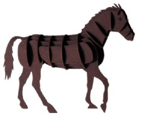 PAPER MODEL: HORSE