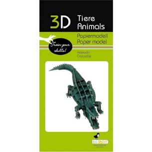 PAPER MODEL: CROCODILE