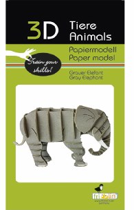 PAPER MODEL: Elephant