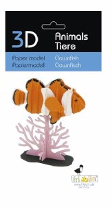 PAPER MODEL: CLOWNFISH