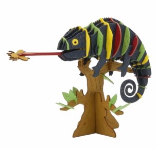 PAPER MODEL:  CAMELEON
