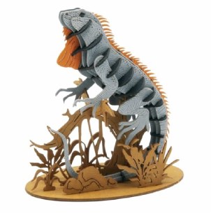 PAPER MODEL LIZARD