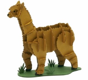 PAPER MODEL Alpaca