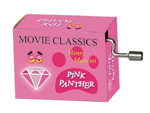 MUSIC BOX - PINK PANTHER-CRANK