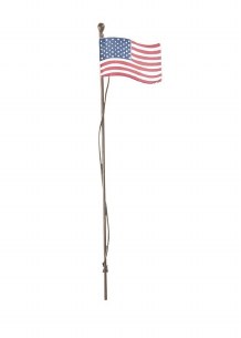 BACKYARD USA FLAG/POLE STAKE - Nicholas Smith Toys