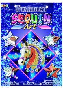 STARDUST SEQUIN ART HORSE