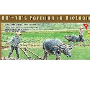 60'S NAM FARMER & WATER BUFFAL