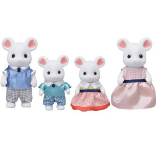 Marshmallow Mouse Family