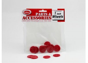LIGHTWEIGHT RED 1 " WHEELS