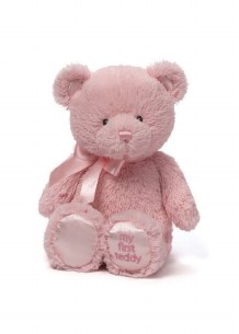MY 1ST TEDDY BEAR PINK 10"