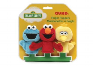 SESAME STREET FINGER PUPPETS
