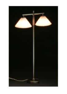 MODERN FLOOR LAMP 2 SHADES