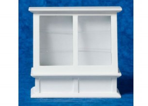 STORE DISPLAY CASE WHITE