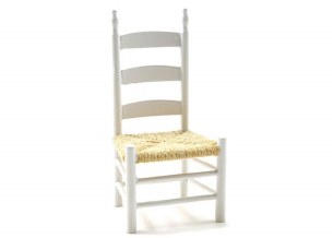 WHITE SHAKER SIDE CHAIR