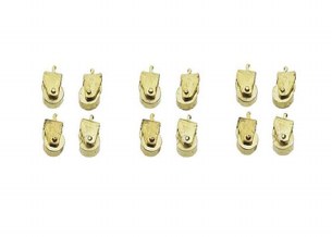 BRASS CASTERS 12PCS.