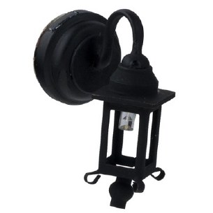 LED BLACK COACH WALL SCONCE