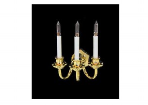 TRIPLE CANDLE WALL SCONCE