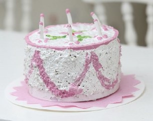 PINK BIRTHDAY CAKE