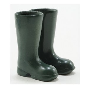 GREEN RUBBER BOOTS
