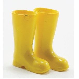 YELLOW RUBBER BOOTS