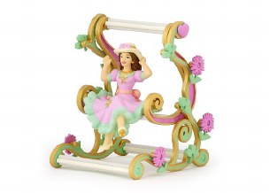 PRINCESS IN SWING CHAIR
