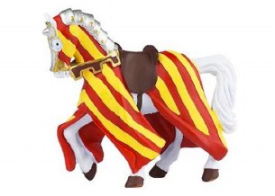 KNIGHTS/TOURNAMENT HORSE RED