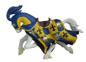 PLUME HORSE BLUE