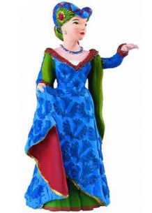 MEDIEVAL FAIR LADY BLUE