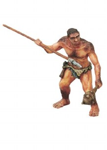 PREHISTORIC MAN W/SPEAR