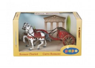 ROMAN CHARIOT W/2 HORSES